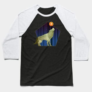 Bitcoin Howlin' Baseball T-Shirt